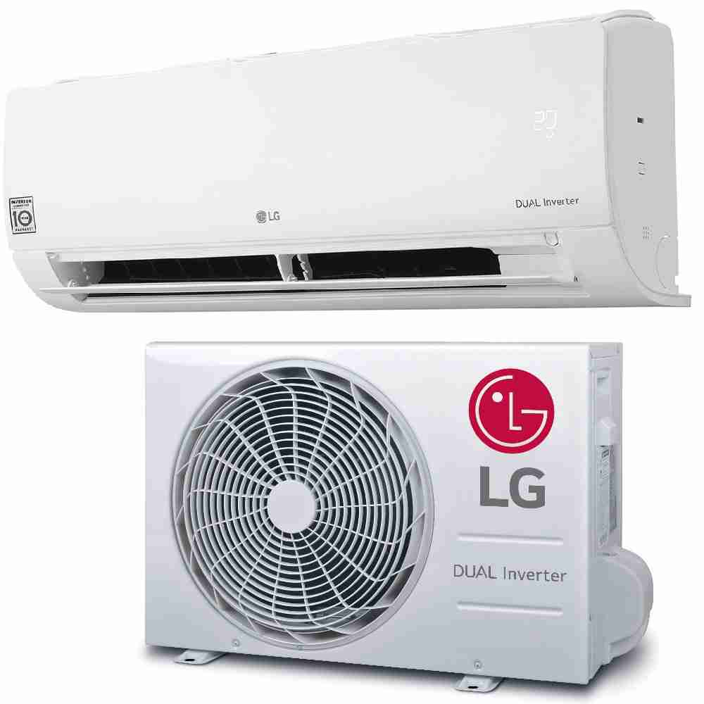 LG DualCool Onduleur / Inverter Libero Smart S12ET - 12000 BTU Wi-Fi ThinQ A++/A+, climatiseur reversible mural split fixe – Image 2