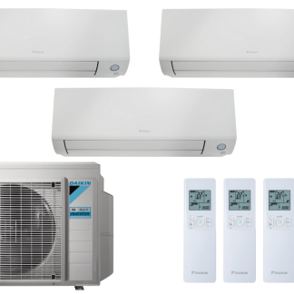 Climatiseur Daikin Trial Split Perfera All Season 7000 + 7000 + 7000 BTU R32 Inverter Wi-Fi - Pompe &agrave; chaleur A+++/A++ - 3MXM52A + FTXM20A + FTXM20A + FTXM20A