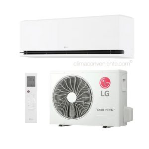 Climatiseur LG DUALCOOL DELUXE 12000 BTU R32 Monosplit Inverter Wi-Fi - A+++/A++ - H12S1D.NS1 + H12S1D.U12