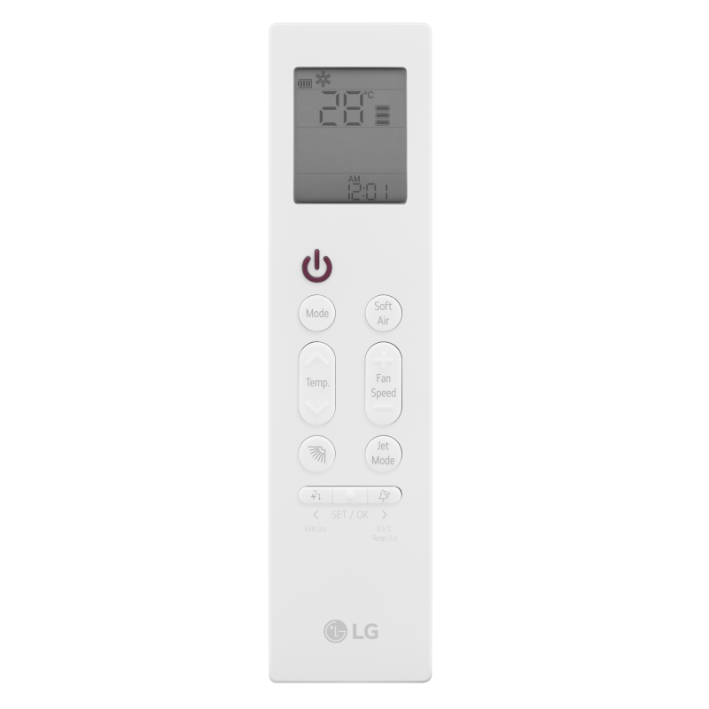 Climatiseur LG DUALCOOL DELUXE 9000 BTU R32 Monosplit Inverter Wi-Fi - A+++/A++ - H09S1D.NS1 + H09S1D.U12 – Image 6