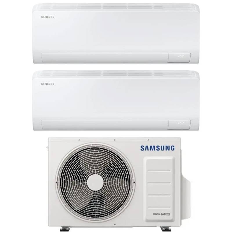 Climatiseur Samsung Dual Split Cebu S2 9000+9000 BTU R32 Inverter Wi-Fi - AJ050TXJ2KG