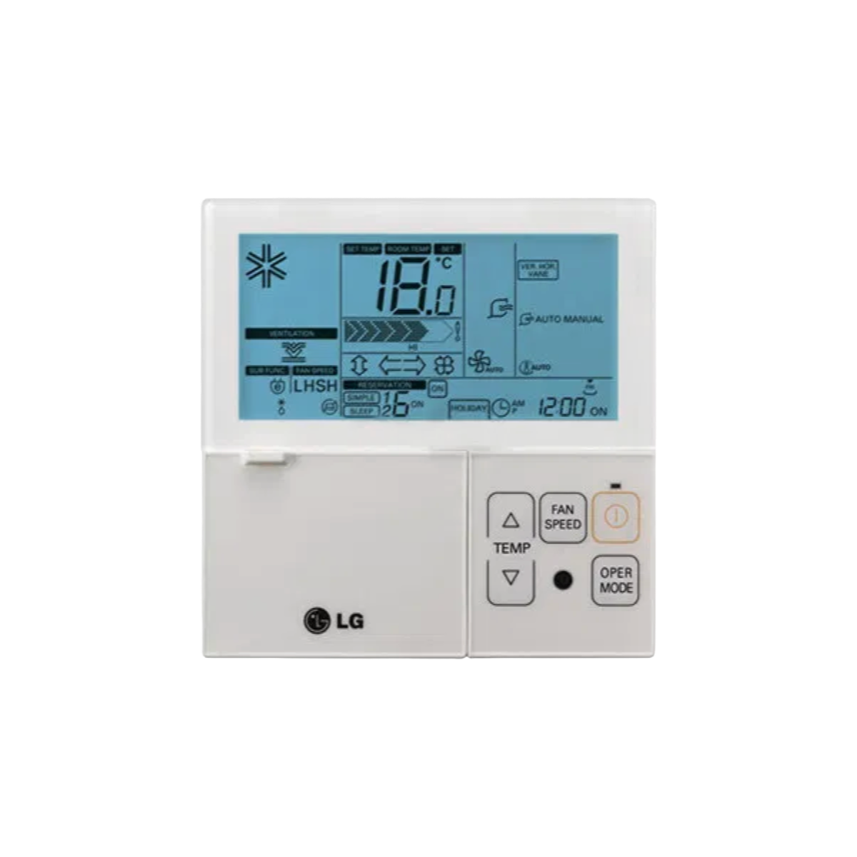 Gainable LG Moyenne Pression 18000 BTU / 5.0 kW Climatiseur R-32 Inverter – CM18F + UUA1.UL0 – A++/A – Image 6