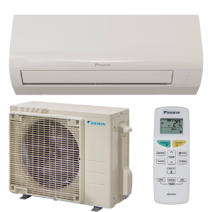 Climatiseur Daikin Monosplit Sensira S&eacute;rie F avec Wi-Fi int&eacute;gr&eacute; 14000 BTU / 4.2 kW R-32 Inverter - Pompe &agrave; chaleur A++/A+ - RXF42F + FTXF42F