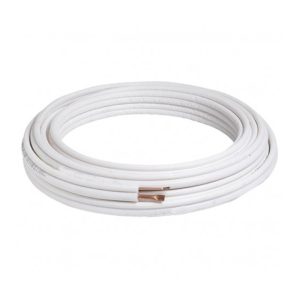 Tubo in Rame da 3/8" x 1 mm per Climatizzatore e Condizionatore, Lunghezza 50 Metri